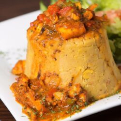 Mofongo Relleno de pulpo
