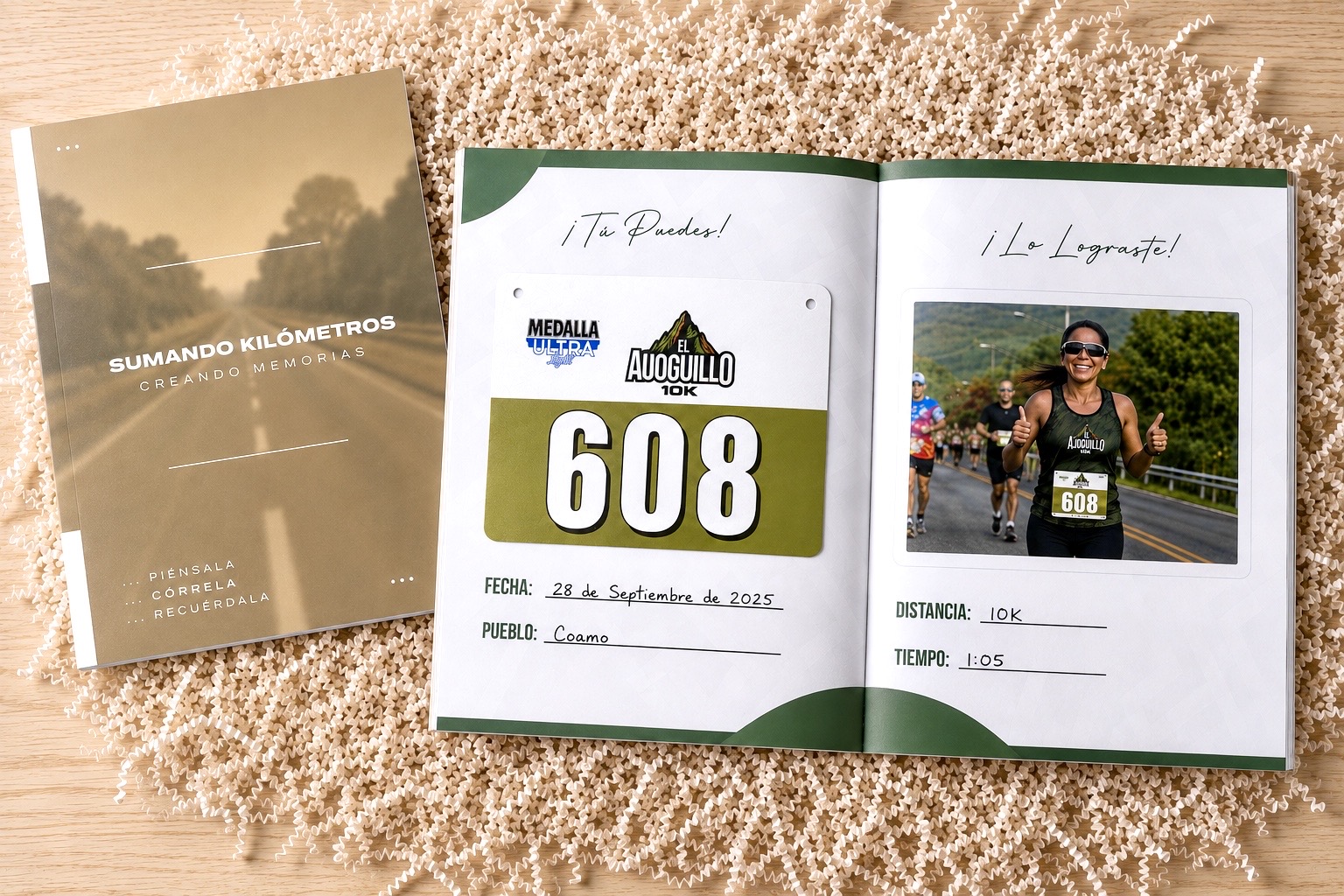 Running Memory Book - Guarda los Recuerdos de tus Carreras